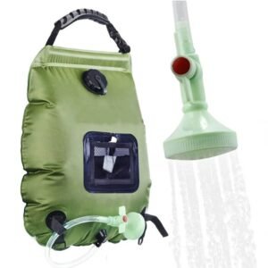 20L Large Capacity Water Bags Outdoor Camping Shower Bag Solar Power Heating Portable Folding Hiking Climbing Bath Equipment