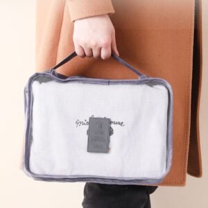 6 Pack Travel Organizer Set Clothes Organizer Organizer Storage Bag Wardrobe Suitcase Bag Travel Bag Shoes Packing Cub